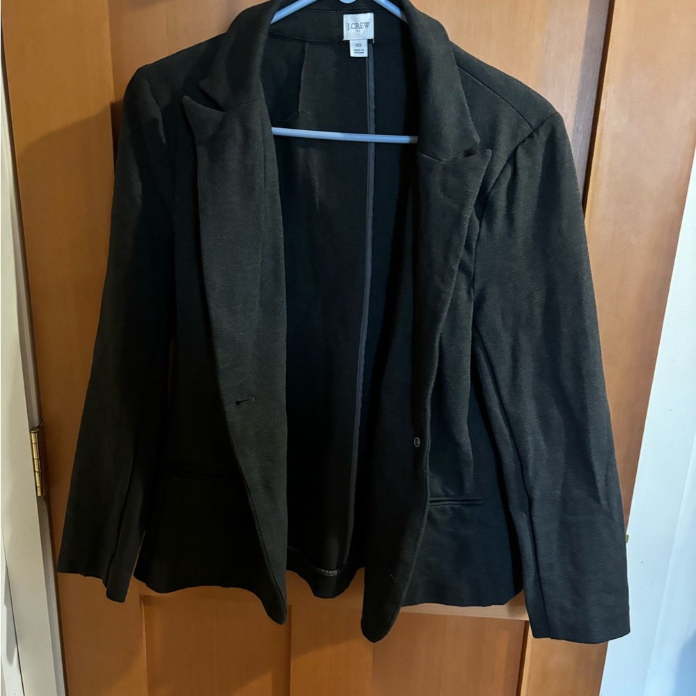 J-Crew Women’s Grey Blazer - Size 10